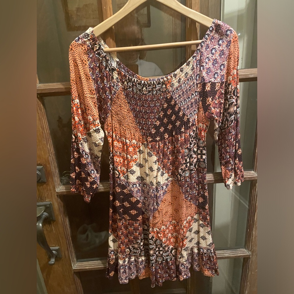 Bohemian Patchwork Blouse
